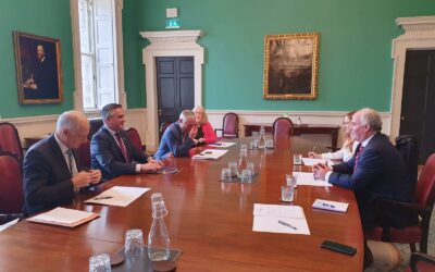 Leader of the Welsh Conservatives meets Irish Parliamentarians